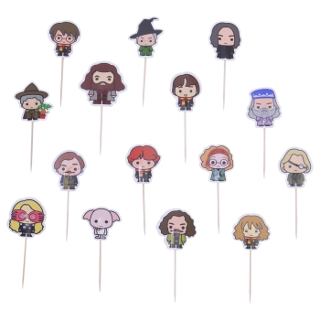 Cupcake Topper - Harry Potter Figuren